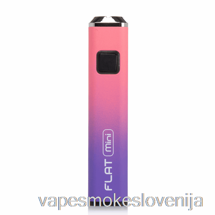 Vape Slovenija Yocan Flat Mini 400mah Baterija Vijolično Roza